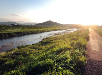 一仕事終えてからの夕方からの自転車トレーニング......日暮れ..._b0194185_21341492.jpg
