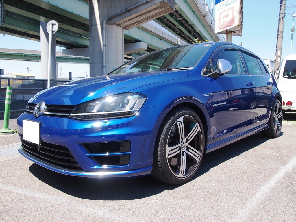 ゴルフ7r ローダウンです 名古屋のタイヤ屋 Jy Club の整備日記