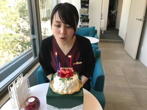 ハッピーバースデー 熊本エステ 東京 あなたの綺麗をプロデュース サロン スクール経営 渡邊明美