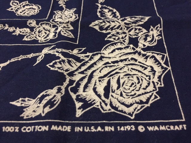 4月26日(水)大阪店ヴィンテージウェア&服飾雑貨入荷!!#11 Vintage Bandana編!!_c0078587_12211979.jpg