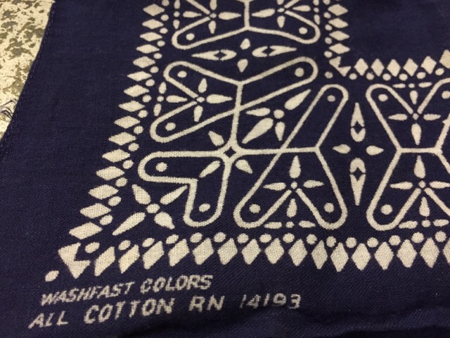 4月26日(水)大阪店ヴィンテージウェア&服飾雑貨入荷!!#11 Vintage Bandana編!!_c0078587_1221297.jpg