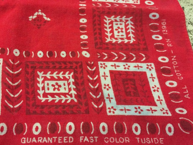 4月26日(水)大阪店ヴィンテージウェア&服飾雑貨入荷!!#11 Vintage Bandana編!!_c0078587_12252859.jpg
