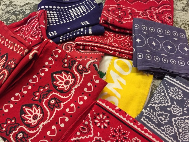 4月26日(水)大阪店ヴィンテージウェア&服飾雑貨入荷!!#11 Vintage Bandana編!!_c0078587_12254366.jpg
