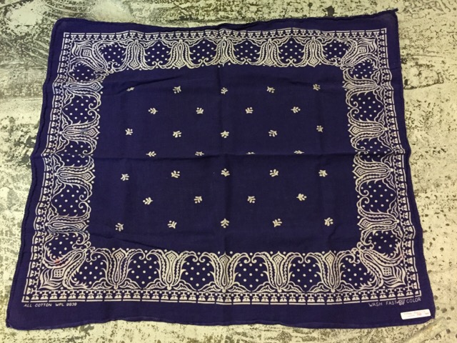 4月26日(水)大阪店ヴィンテージウェア&服飾雑貨入荷!!#11 Vintage Bandana編!!_c0078587_12315274.jpg