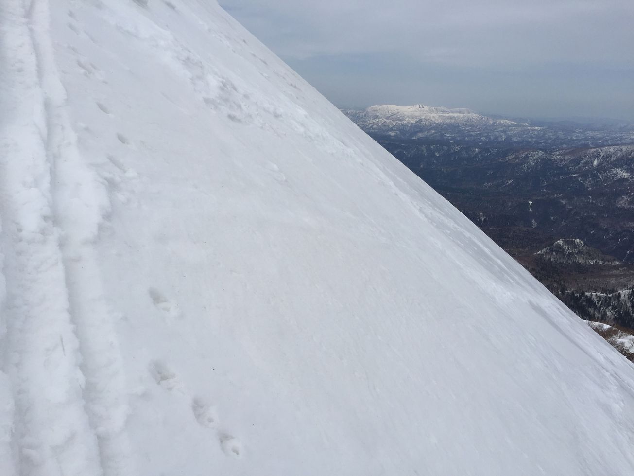 登山　2017年4月　大雪山系　黒岳_b0187142_1455451.jpg