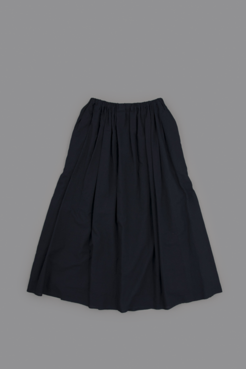 ゴーシュ　Light Khadi Gather Skirt (Navy)_d0120442_18124896.png