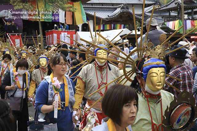 誕生寺岡山 二十五菩薩練供養_f0324756_11000426.jpg