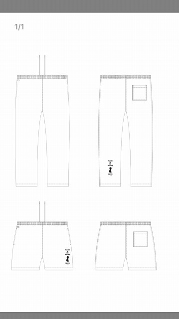 THREE FACE のコーチジャケット、イージーパンツ、イージーショーツ_d0121303_19390529.jpg