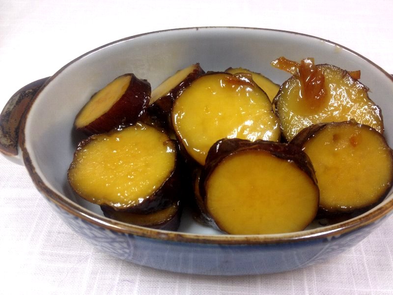 さつまいものつや煮 タンカン風味 ガジャのねーさんの 空をみあげて Hazle Cucu さつまいものつや煮 タンカン風味 ガジャのねーさんの 空をみあげて Hazle Cucu