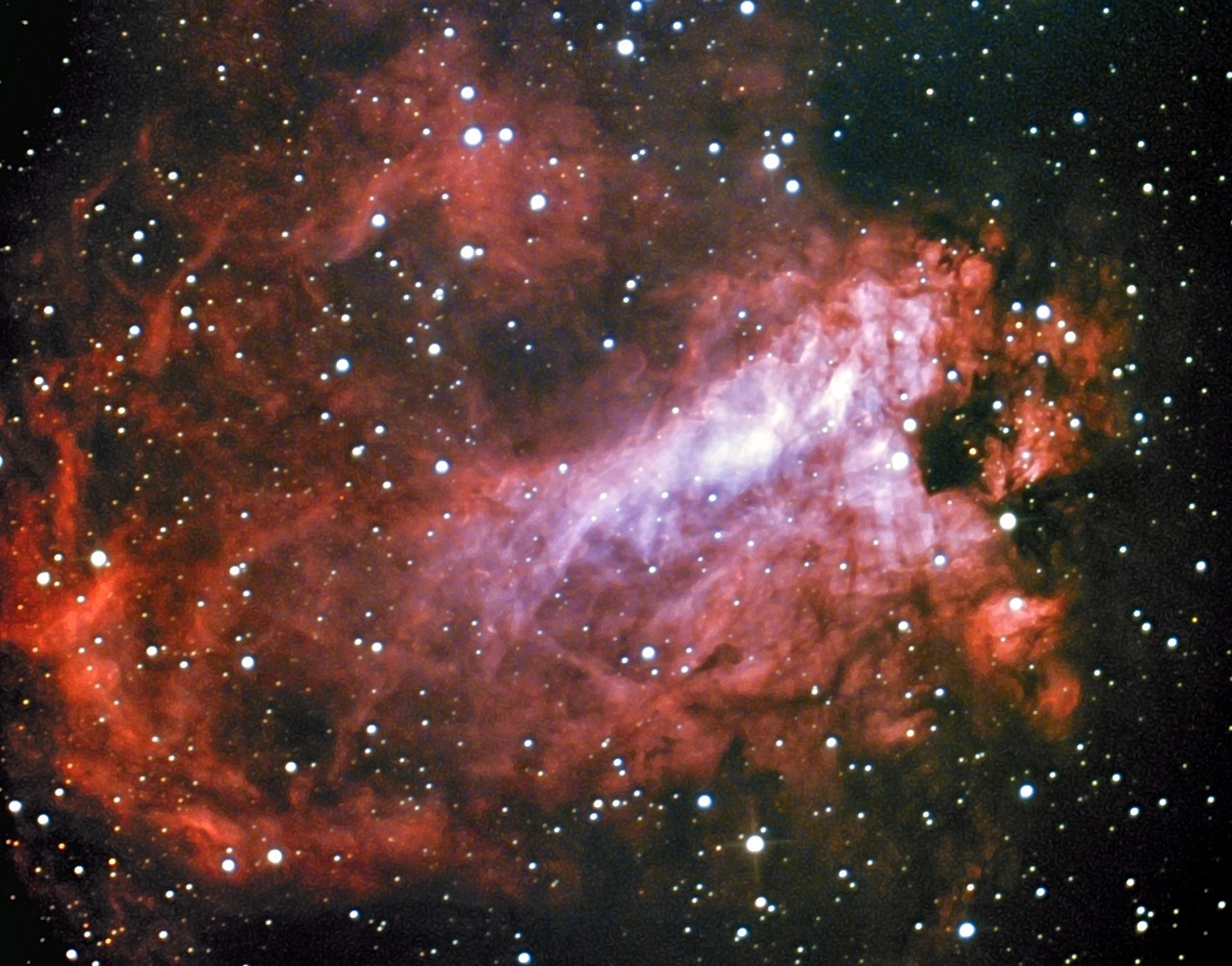 ビームスプリッタで撮るオメガ星雲②_f0346040_02403921.jpg