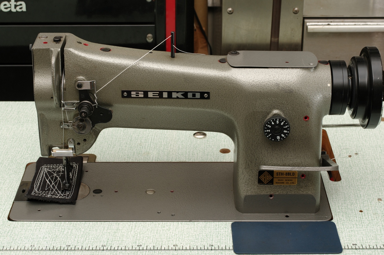 Seiko TE-6 腕ミシン レザークラフトに！動作良好