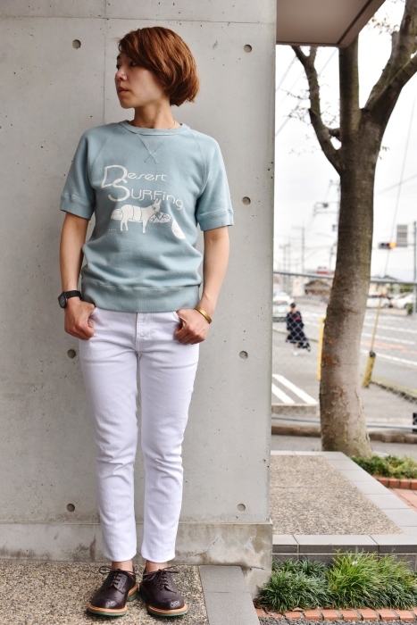 ようやく春らしく。。。そんな時こそ、SWEAT TEE ★ です~_d0152280_15323830.jpg