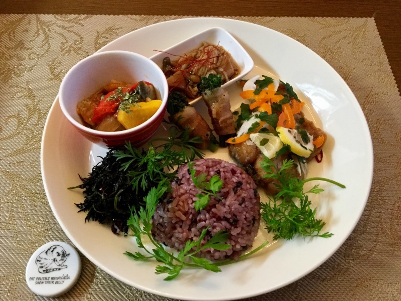 鯖の南蛮漬けプレートとパクチー カフェ気分なパン教室 ﾟ ローズのマリ