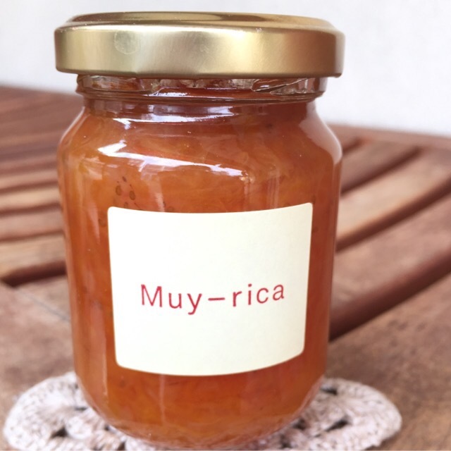 Muy-rica さんのジャムが入荷してます「夏蜜柑&苺」_e0145685_20252441.jpg