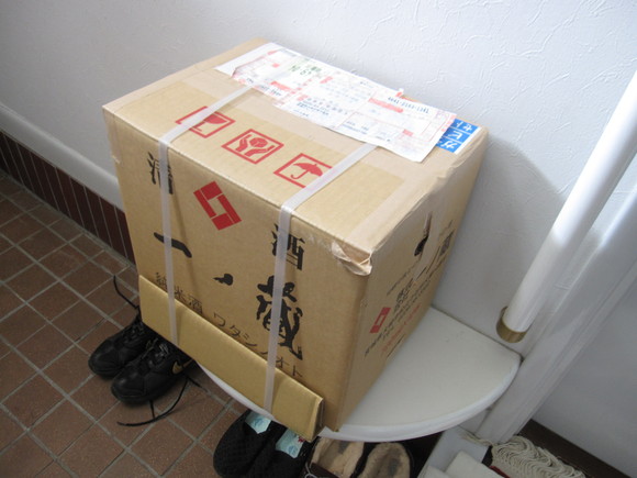 お庭が春になった～&旅行の宅配便が届いた_a0279743_683124.jpg