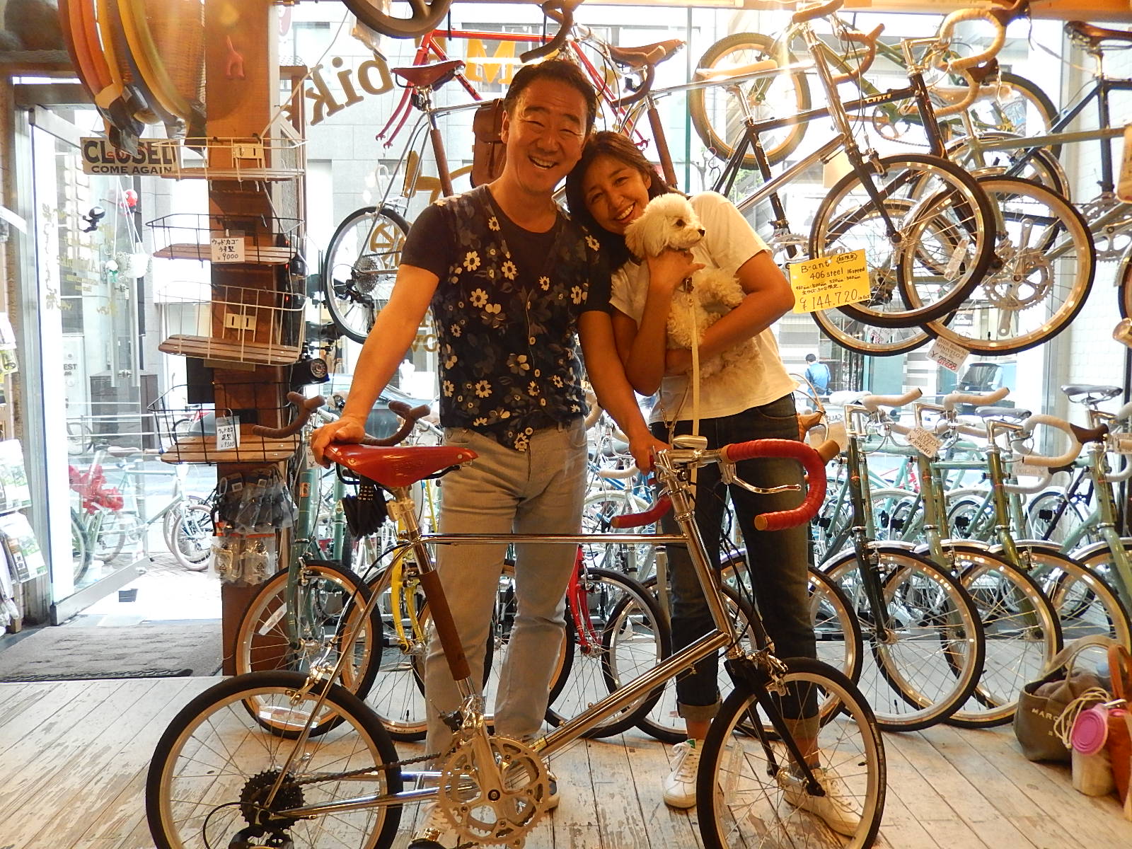 4月30日 渋谷 原宿 の自転車屋 FLAME bike前です_e0188759_18482793.jpg