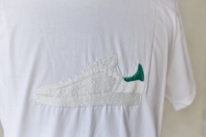 GW 緊急参戦!★? 「O.K.」 手刺繍 TEE シャツ♪♪♪_d0152280_11203054.jpg