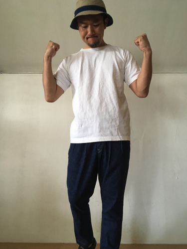 ガッツりTシャツ派に!_e0357389_18114254.jpg