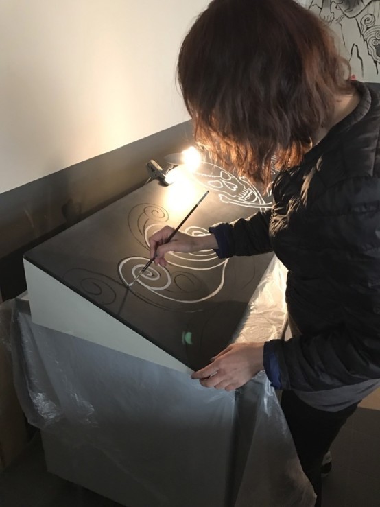BerlinLife その7 壁画制作 李惠の仕事!_c0114110_00125395.jpg