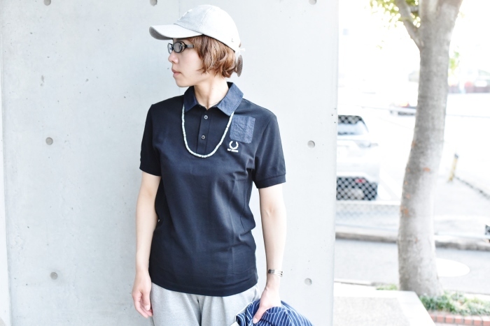 FRED PERRY (LAUREL LINE) ・・・ RAF SIMONS コラボ限定POLO!★!_d0152280_05134476.jpg