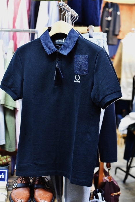 FRED PERRY (LAUREL LINE) ・・・ RAF SIMONS コラボ限定POLO!★!_d0152280_12533692.jpg