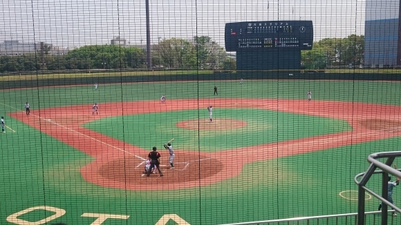 5/1 2017春季東都大学二部リーグ@大田スタジアム_b0042308_09420726.jpg