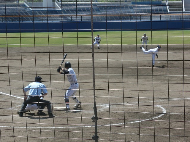 静岡高校に0-8 富士市立高校野球部 無念の2回戦敗退!_f0141310_08071831.jpg