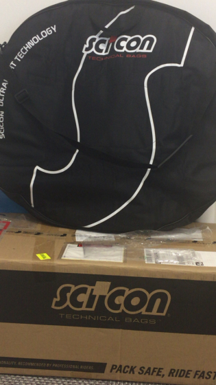 【公式】 SCICON ホイールバッグ : 1日は朝クライムから 輪行袋
