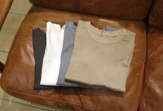evam eva から、リネンの魅力が詰まったシリーズです。_c0227633_2181843.jpg