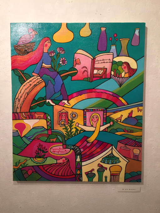 白井裕子さんの個展 みどりのこころ Sax Flute Player ヤマカミヒトミの日々