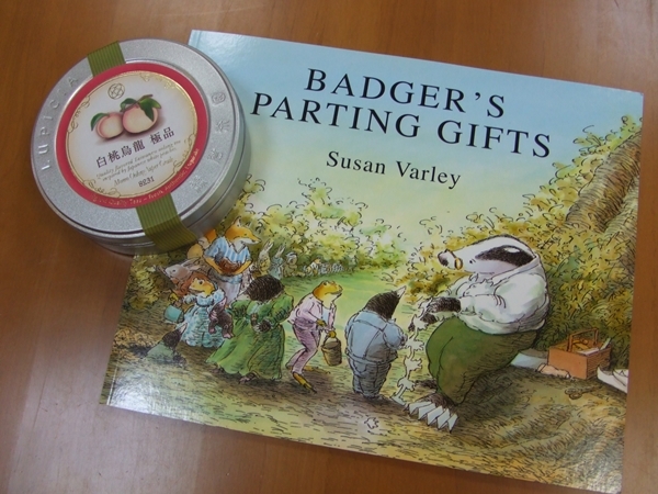 白桃烏龍とBADGER\'S PARTING GIFTS_d0355872_08114843.jpg