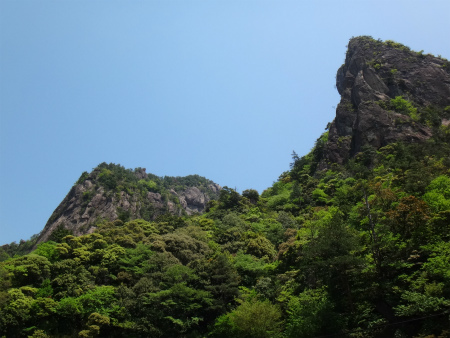 大崩山～鹿納山周回+比叡山（延岡市北方町）_d0182075_04423142.jpg