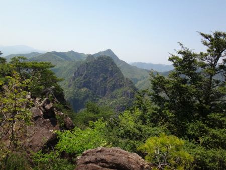 大崩山～鹿納山周回+比叡山（延岡市北方町）_d0182075_04433112.jpg