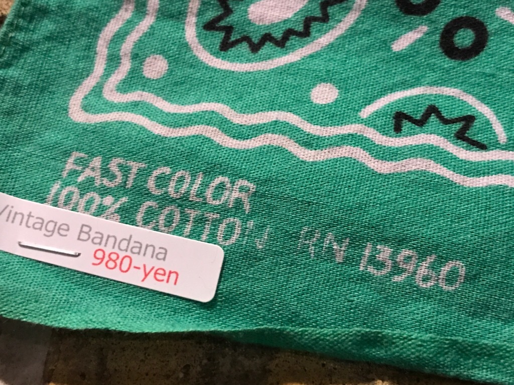 神戸店5/3(水)ヴィンテージウェア&服飾雑貨入荷! #9 Vintage Bandanna!!!_c0078587_23131402.jpg