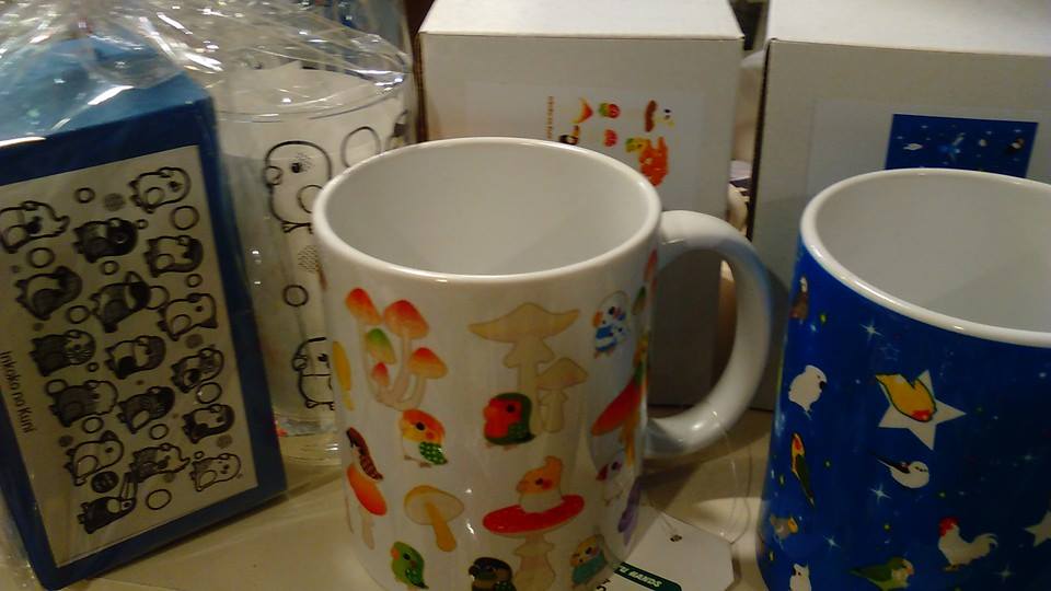 東急ハンズ梅田店10階常設のパンダブース、インコと鳥の雑貨展の様子_d0322493_10551.jpg