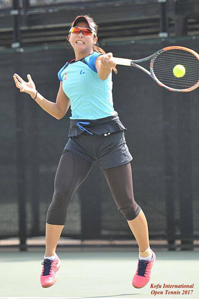 金栄堂サポート:プロテニスプレーヤー・藤岡希選手アイウェアインプレッション!_c0003493_09054217.jpg
