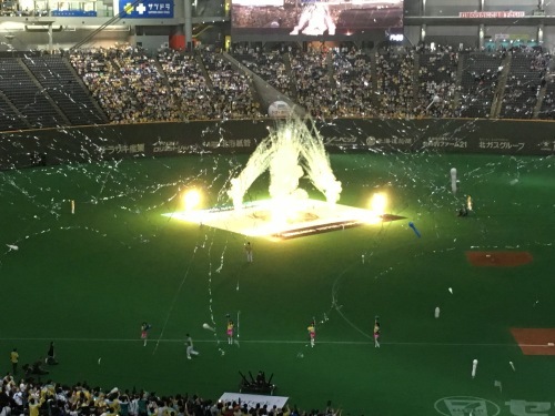 「白石こころーど」の桜と野球観戦_e0326953_21425165.jpg