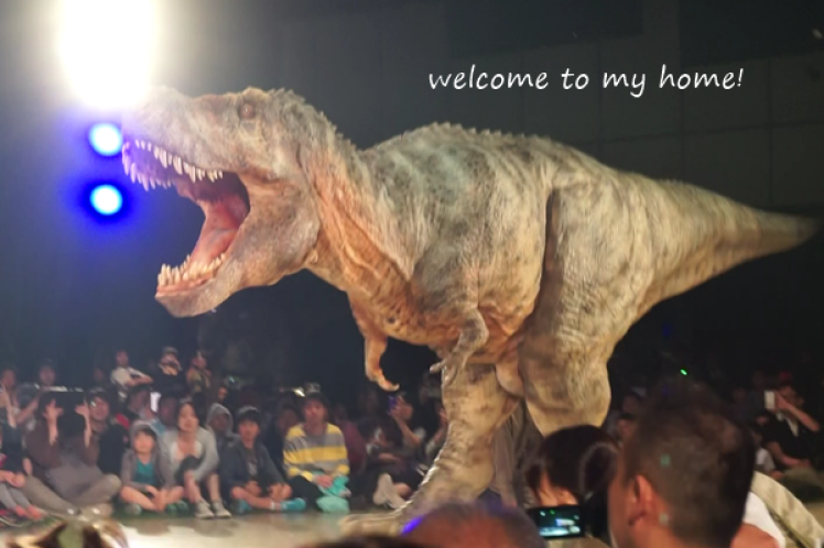 渋谷に本物の恐竜現る Gwこそ 都内は空いている気がする 嘘かな Welcome To My Home