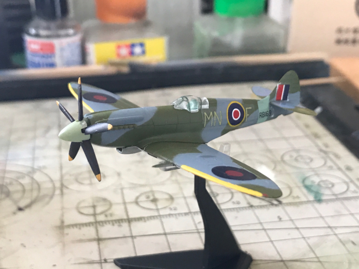 フジミ 1/72 スーパーマリンスピットファイアPR.XIXを作る