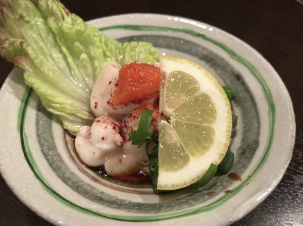 桜鯛の白子ポン酢 七川 六甲道 Coco Hole Want Want