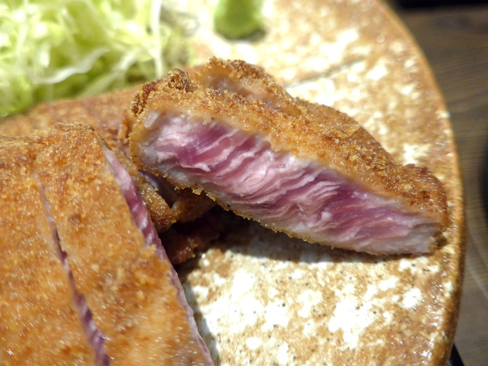 原宿「牛かつ もと村 原宿店」へ行く。_f0232060_1513630.jpg