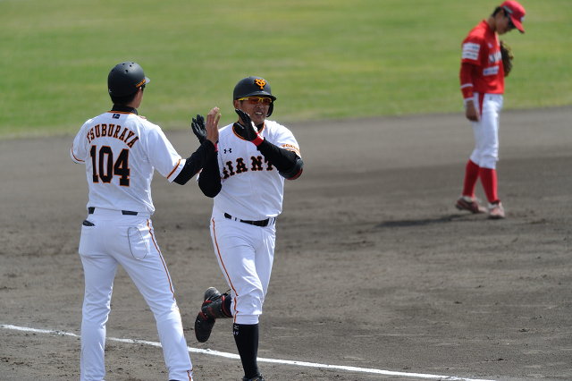 2017/05/06　中野市営野球場　対巨人（三軍）_c0197772_1945553.jpg