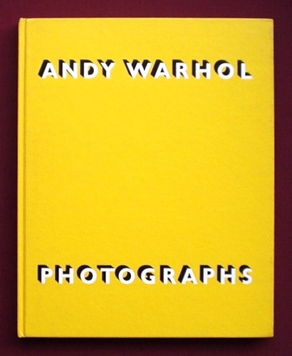アンディ・ウォーホルの写真集「Andy Warhol Photographs」（1987 