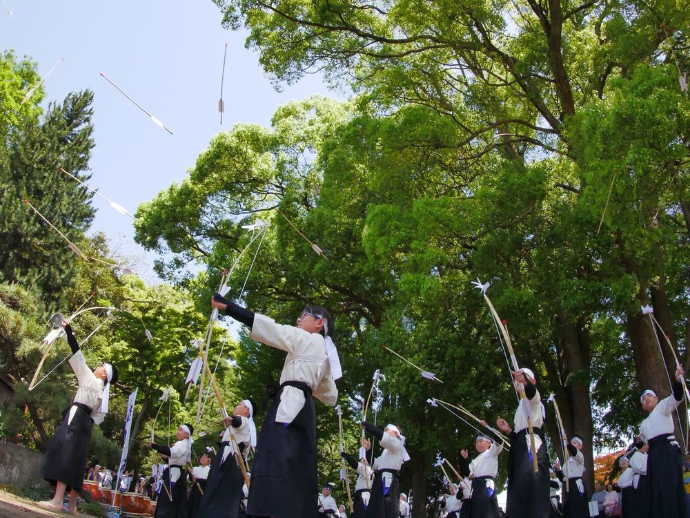 生品神社・鏑矢祭・・・鎌倉へ向かって放て！♪_a0031821_17050556.jpg
