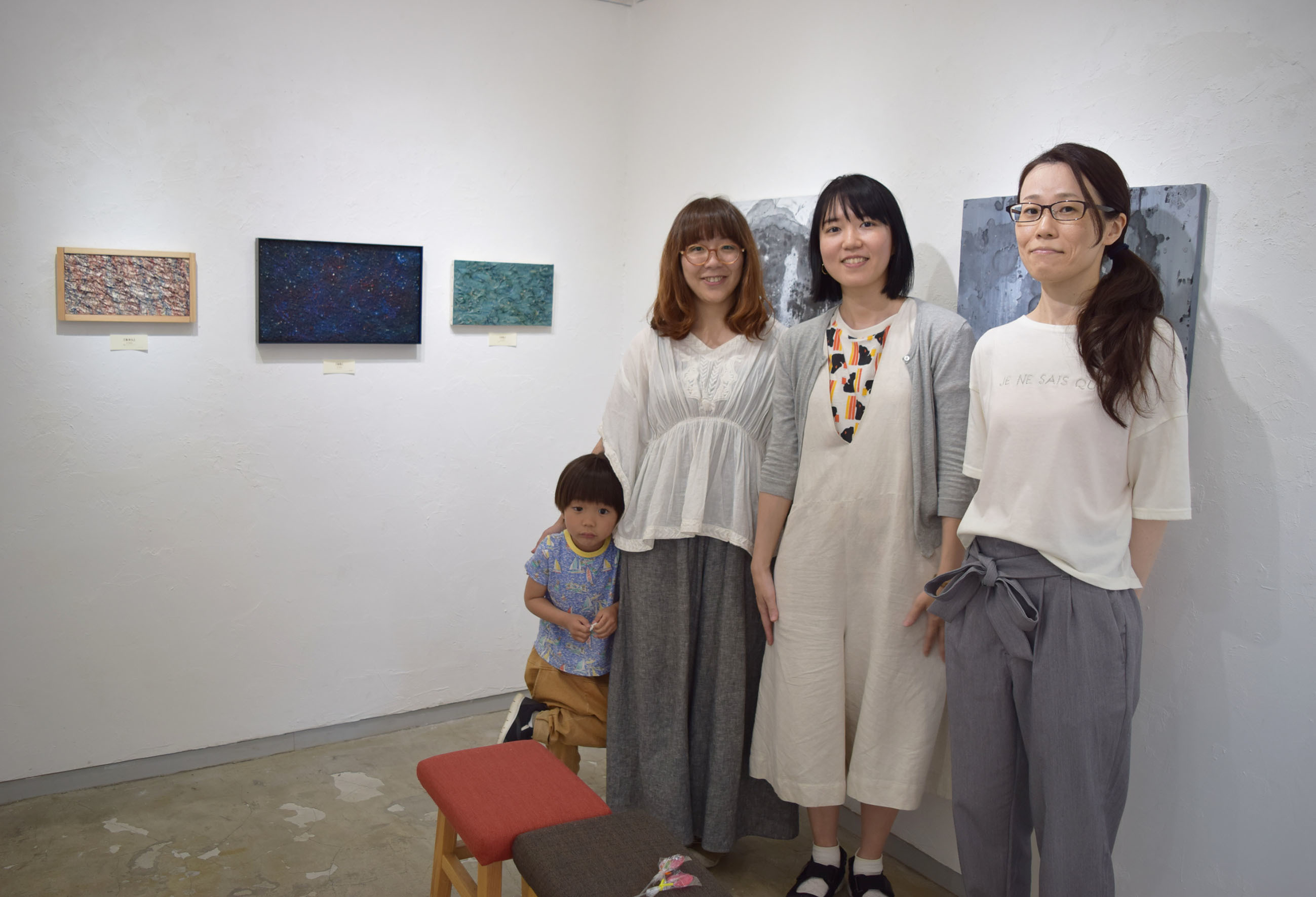 鈴木 有里 田中 恵美 小瀧 明日美 水素水 薄曇り 42 最終日 Gallery 子の星 鈴木 有里 田中 恵美 小瀧 明日美 水素水 薄曇り 42 最終日 Gallery 子の星