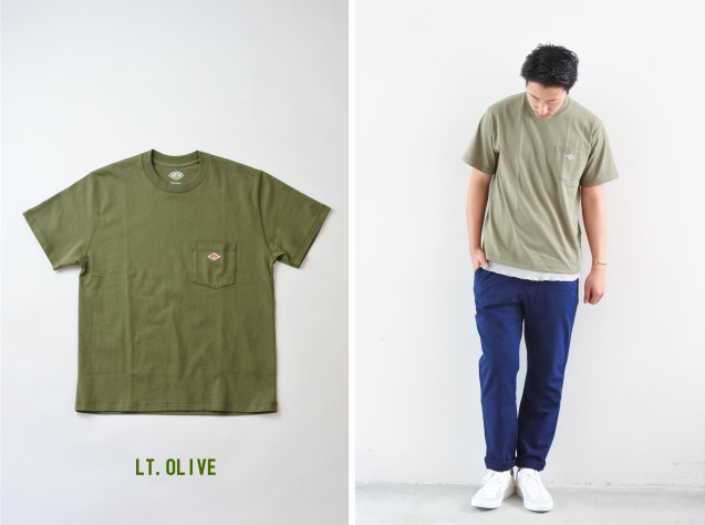 PICK UP ITEM 】DANTON/ダントン POCKET TEE  -UNISEX_e0111107_14034584.jpg