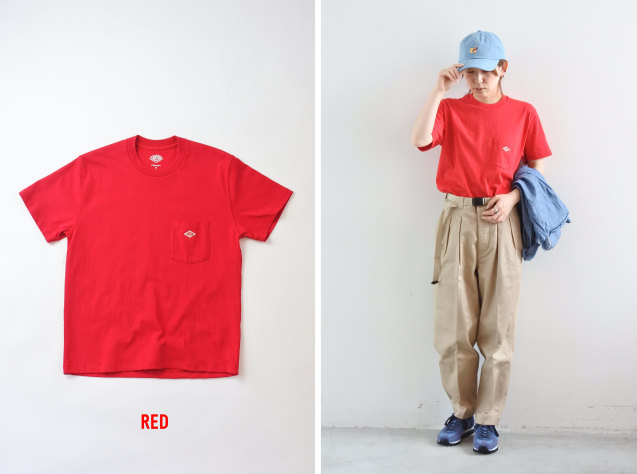 PICK UP ITEM 】DANTON/ダントン POCKET TEE  -UNISEX_e0111107_14043133.jpg