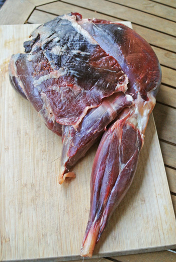 鹿肉2週間熟成するとこうなった と おかえりなさい 幸 グルグルつばめ食堂 鹿肉2週間熟成するとこうなった と おかえりなさい 幸 グルグルつばめ食堂