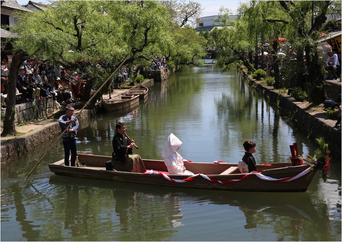 ハートランド倉敷　瀬戸の花嫁・川舟流し_a0256349_19225910.jpg