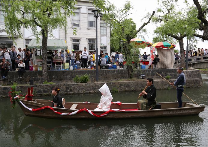 ハートランド倉敷　瀬戸の花嫁・川舟流し_a0256349_19233560.jpg